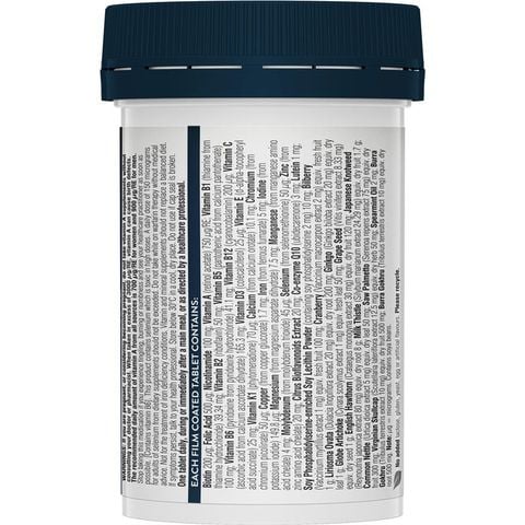 Swisse Mens Vitamin Tổng Hợp 65+ 60 Viên