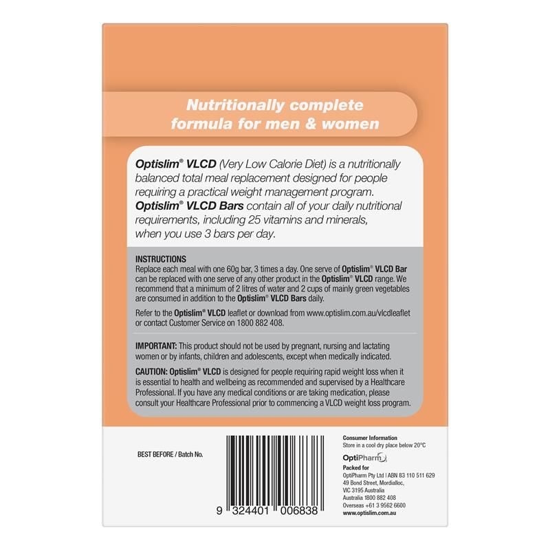 Ngũ cốc sữa chua thanh Optislim VLCD 5 gói