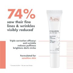 Kem dưỡng mắt Avene Hyaluron Activ B3 Triple Correction 15ml