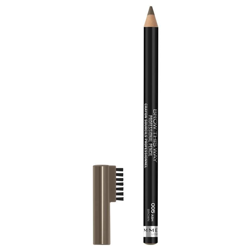 Chì kẻ mày chuyên nghiệp Rimmel Brow This Way 005 Ash Brown