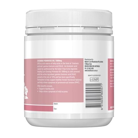 Dầu hoa anh thảo Healthy Care Evening Primrose Oil 1000mg 200 viên nang