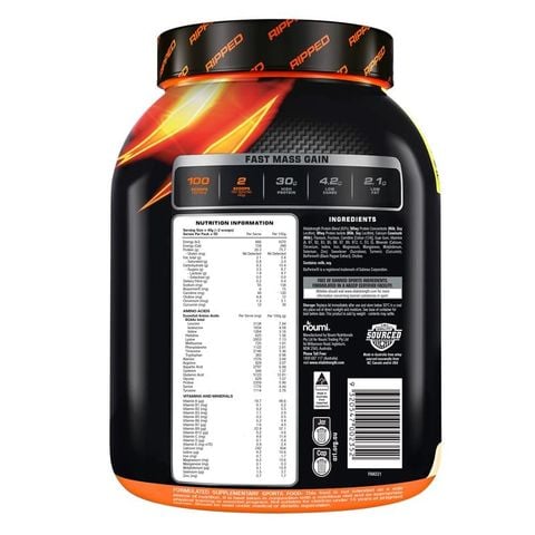 Bột Protein tập luyện VitalStrength Hydroxy Ripped 2Kg Vani