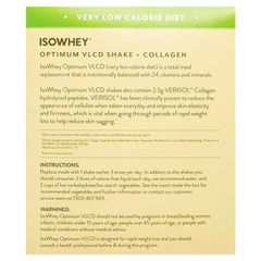 IsoWhey Optimum VLCD Shake + Collagen French Vanilla 18 x 55g