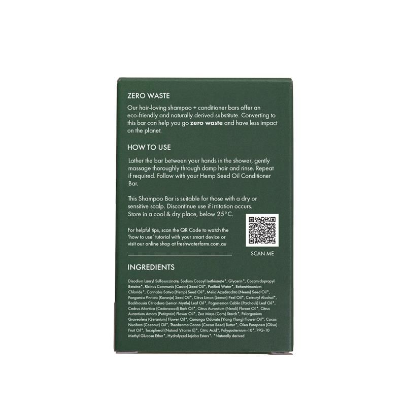 Dầu gội dưỡng ẩm Freshwater Farm Australia Hemp Seed Oil 100g