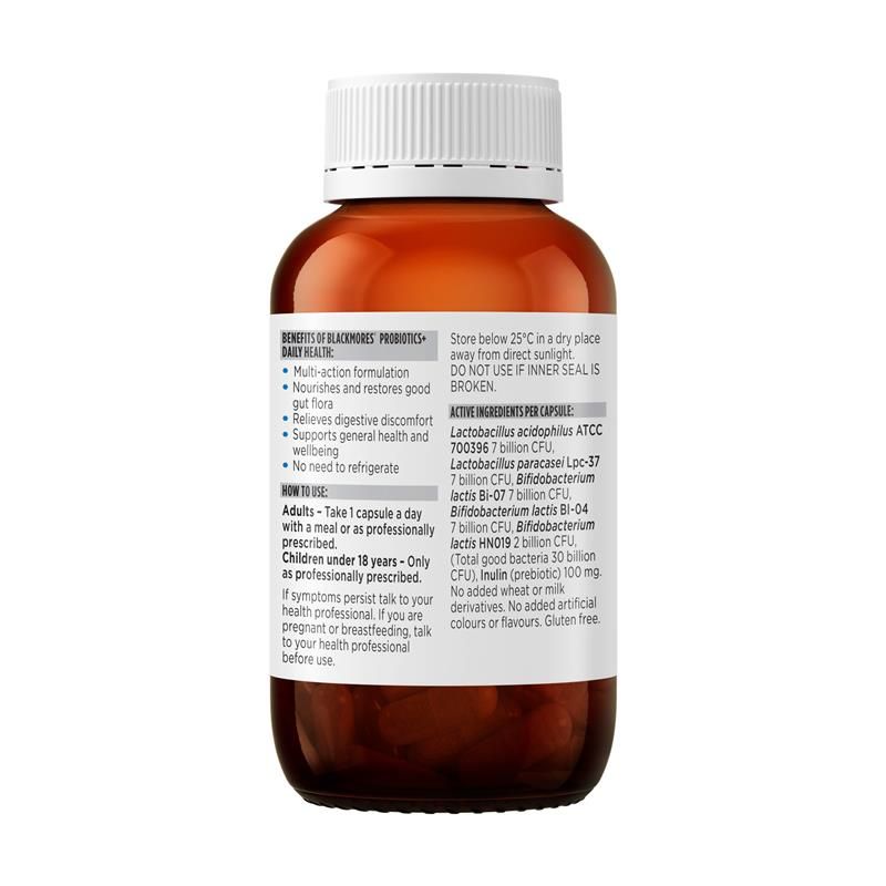 Viên uống bổ sung sức khỏe Blackmores Probiotics+ Daily Health 90 viên