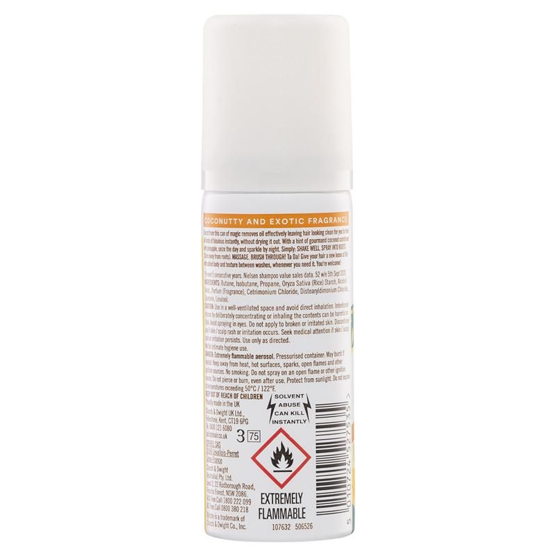 Dầu Gội Khô Batiste Tropic 50ml