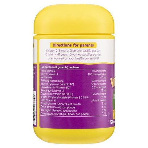 Nature's Way Kids Smart Vita Gummies Multi 120s Dành Cho Trẻ Em