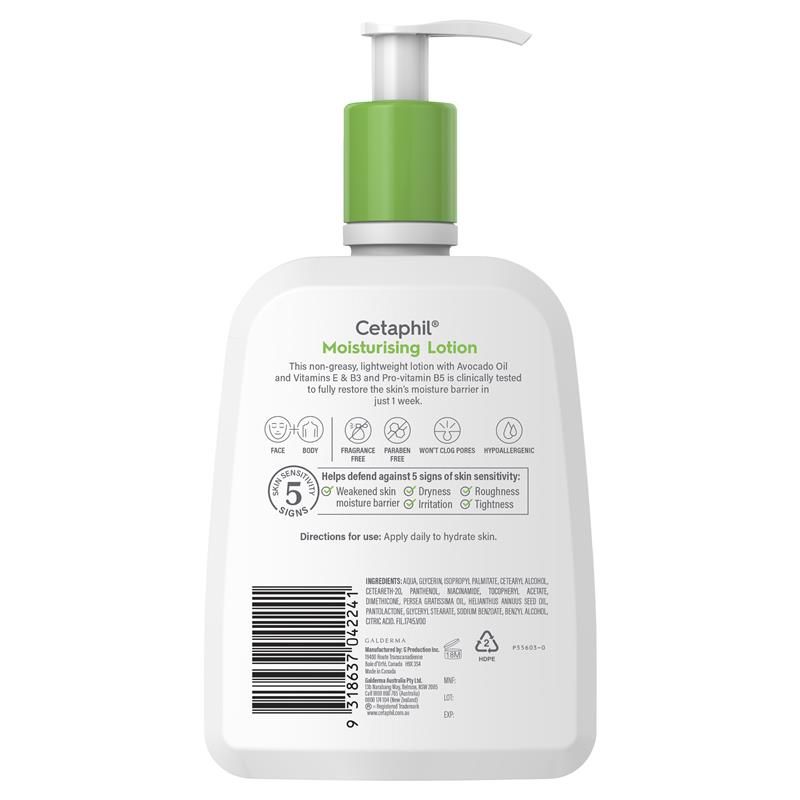 Sữa dưỡng ẩm Cetaphil 500mL dạng bơm