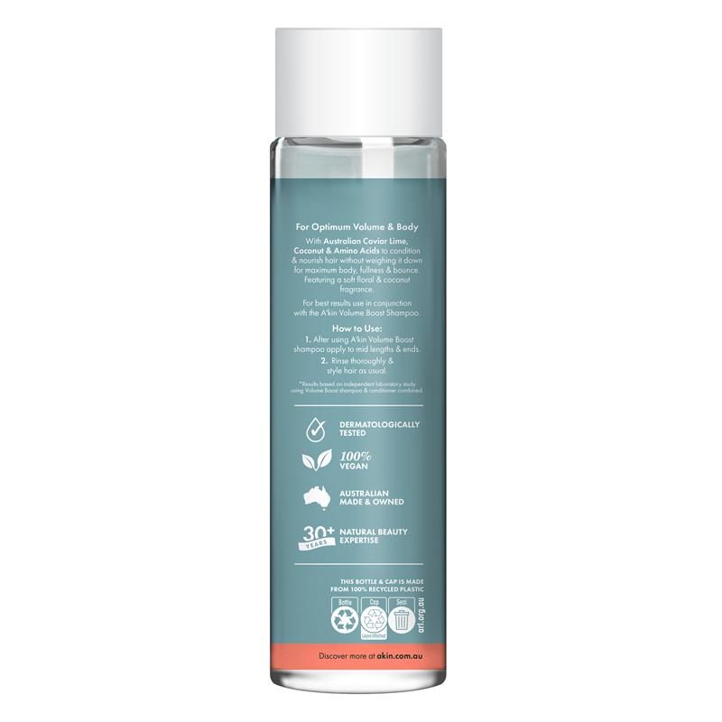 Dầu xả Akin Volume Boost 375ml