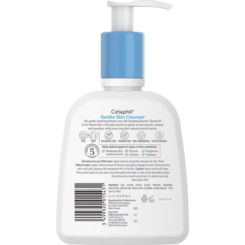 Sữa rửa mặt dịu nhẹ Cetaphil 236ml