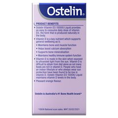Ostelin Vitamin D3 1000IU dạng lỏng 50ml