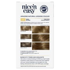 Thuốc nhuộm tóc vĩnh viễn màu vàng sẫm tự nhiên Clairol Nice N Easy 7