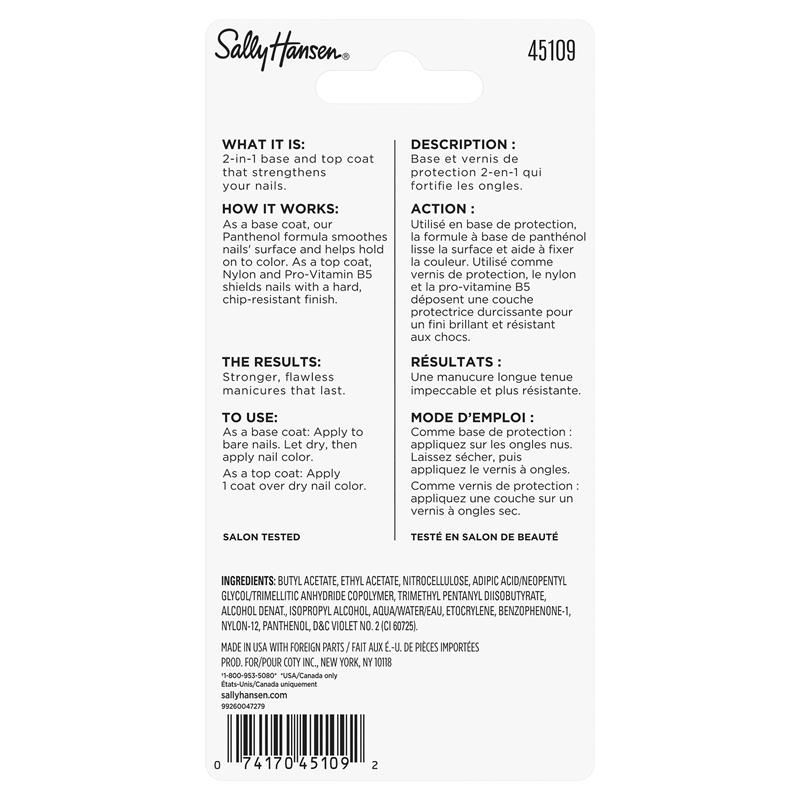 Lớp sơn lót và lớp phủ kép Sally Hansen