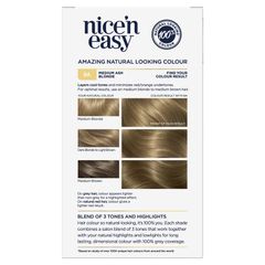 Thuốc nhuộm tóc vĩnh viễn Clairol Nice N Easy 8A Natural Medium Ash Blonde