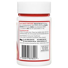 Viên nhai Centrum Kids Brain Fuel 50 viên