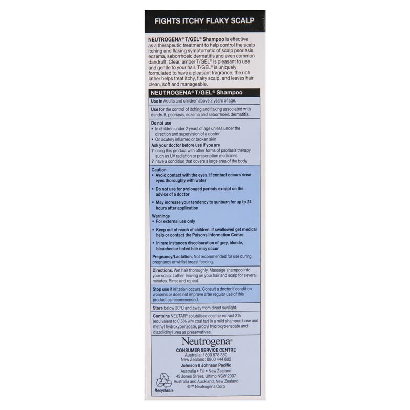 Dầu gội trị liệu Neutrogena T/Gel 200mL