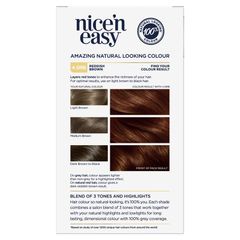 Thuốc nhuộm tóc vĩnh viễn Clairol Nice N Easy 4.5RB Natural Reddish Brown