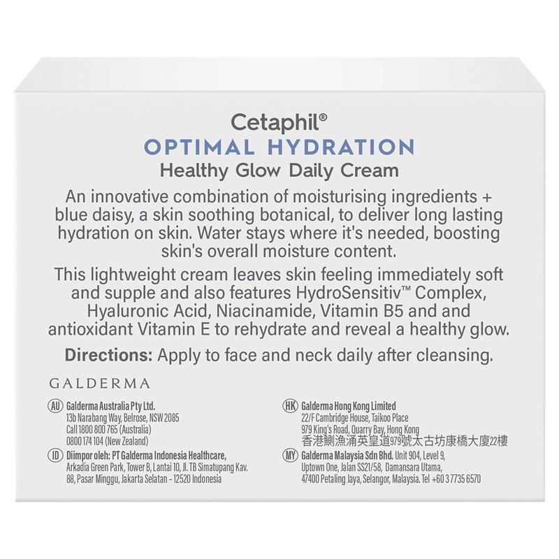 Kem dưỡng ẩm Cetaphil Optimal Hydration Healthy Glow Daily Cream 48g