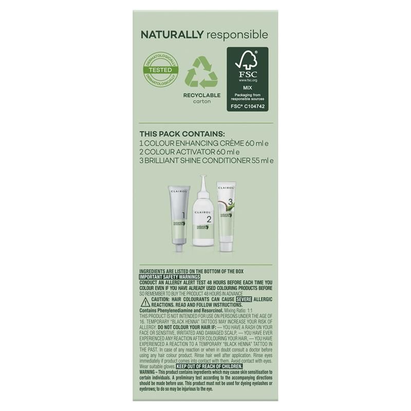 Thuốc nhuộm tóc Natural Instincts 5W Medium Warm Brown bán vĩnh viễn