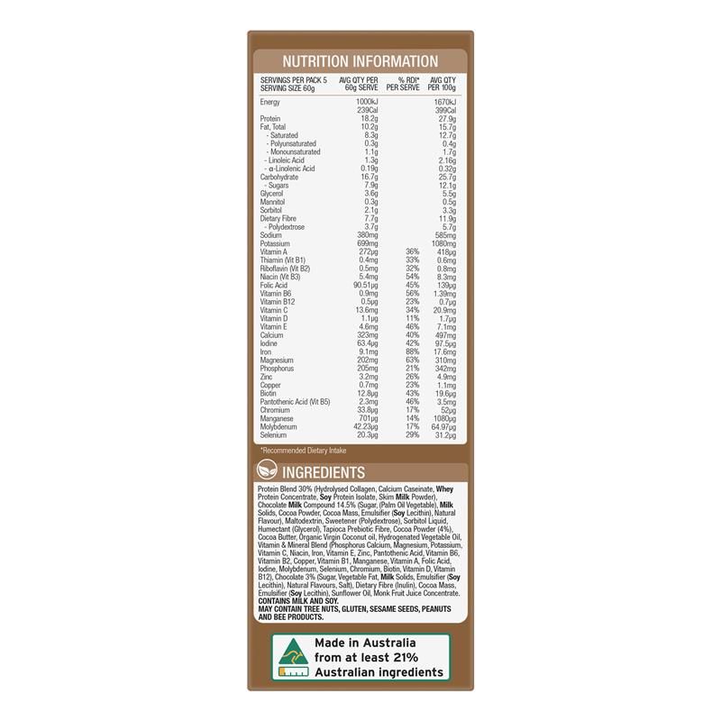 OptiSlim VLCD Bar Choc Fudge 5