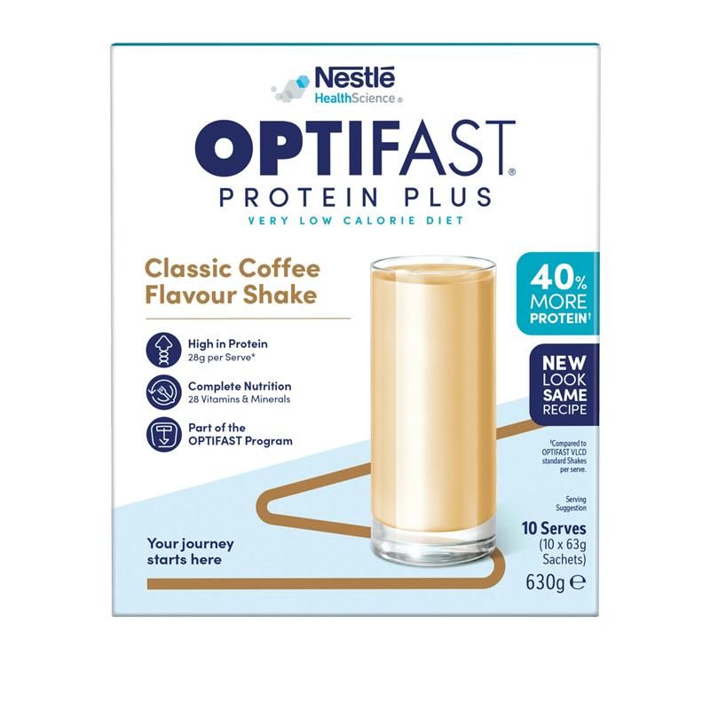 Optifast VLCD Protein Plus Shake Coffee 10 gói 630g