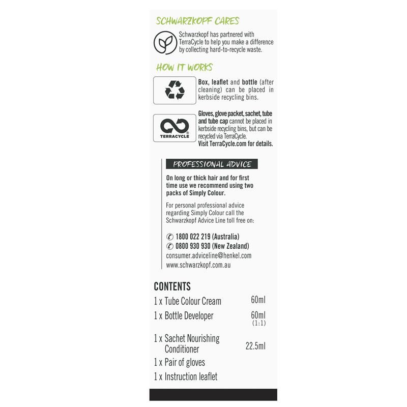Schwarzkopf Simply Colour 6.0 Nâu nhạt Chỉ bán trực tuyến