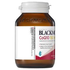Blackmores CoQ10 150mg Vitamin cho tim mạch 125 viên Gói giá trị