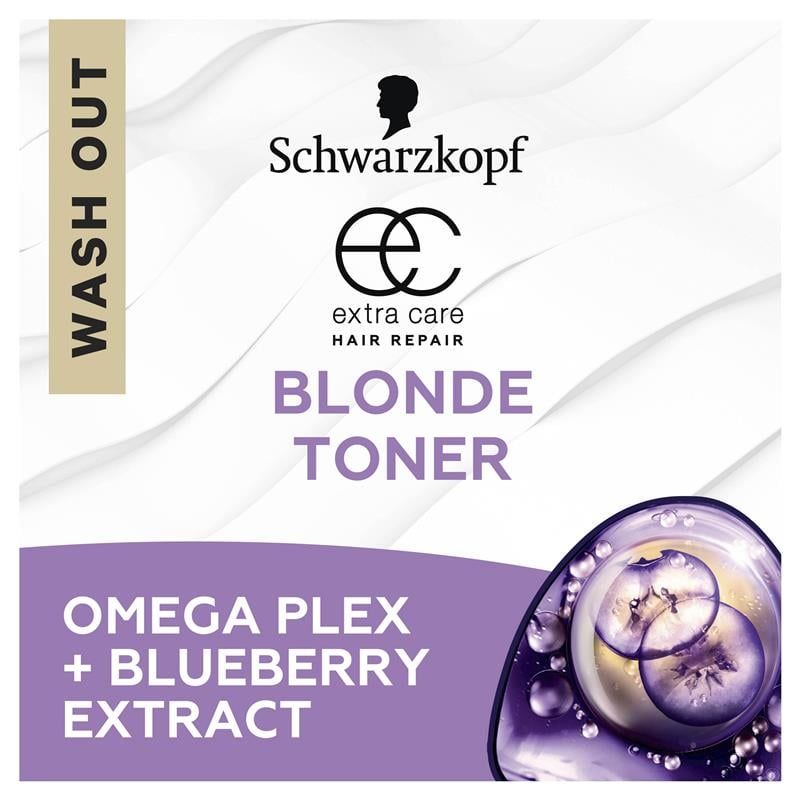 Nước hoa hồng chống vàng Schwarzkopf Extra Care Blonde 250ml