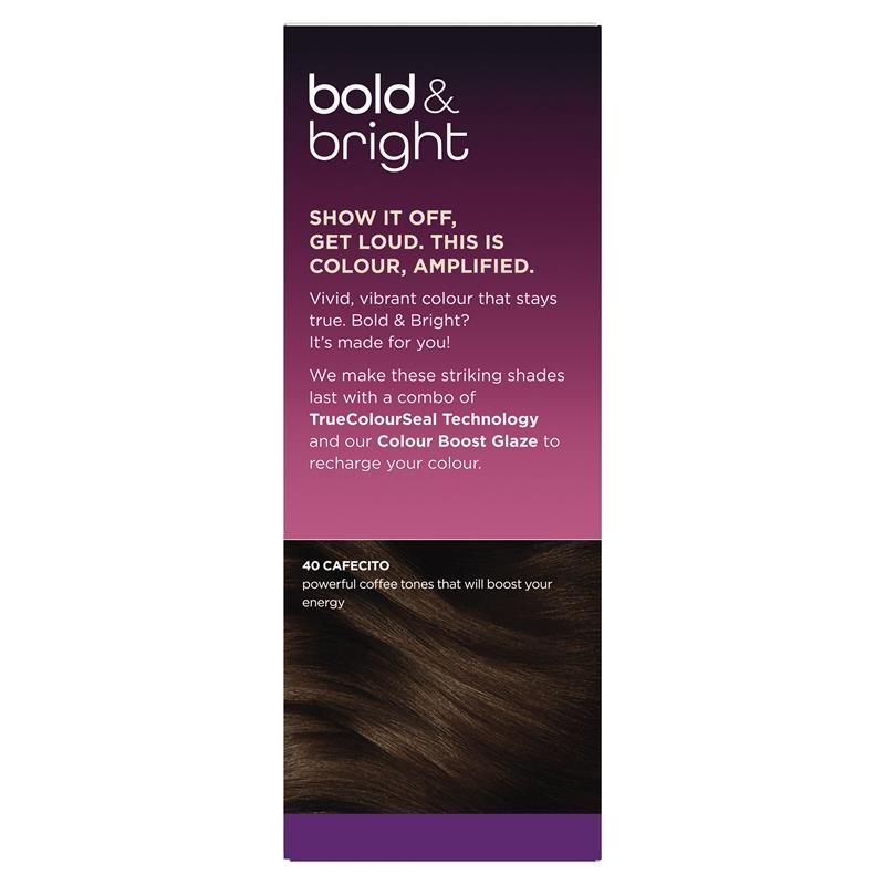 Thuốc nhuộm tóc vĩnh viễn Clairol Bold & Bright 40 Cafecito