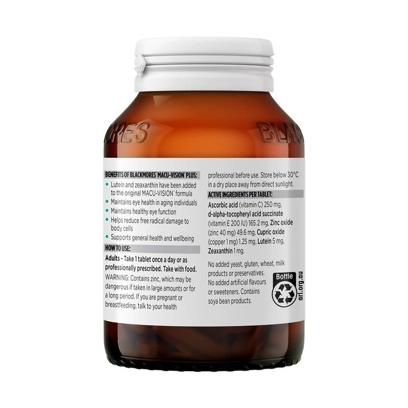 Blackmores Macu Vision Plus 120 Viên