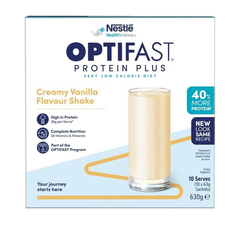 Optifast VLCD Protein Plus Shake Vani 10 Gói 630g