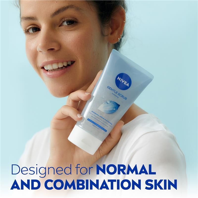 Sữa rửa mặt tẩy tế bào chết dịu nhẹ NIVEA Daily Essentials 150ml