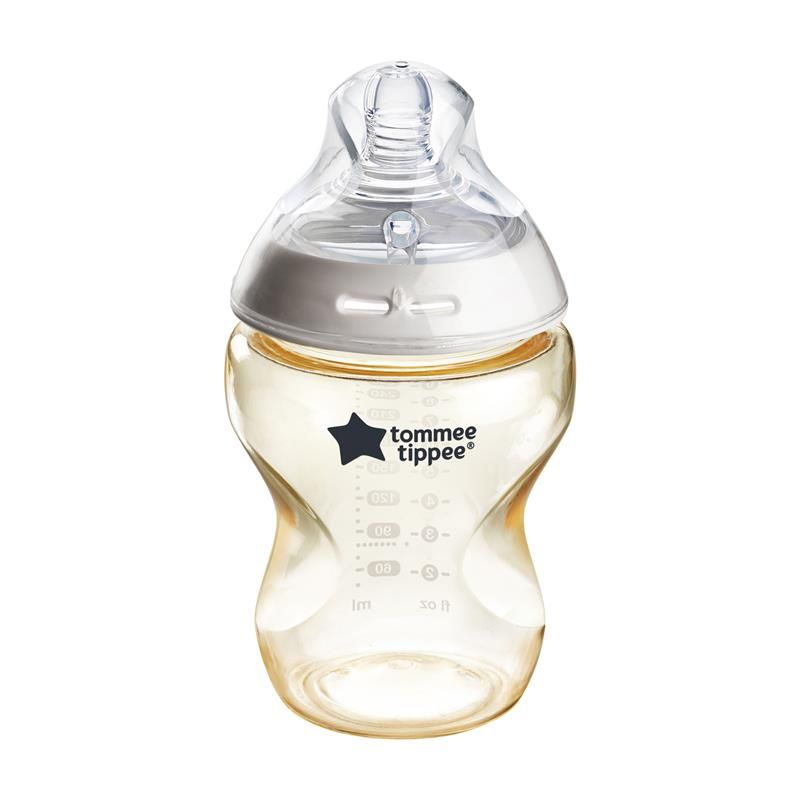 Bình sữa Tommee Tippee Natural Start 260ml PPSU núm vú chậm 1 gói