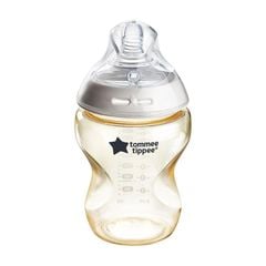 Bình sữa Tommee Tippee Natural Start 260ml PPSU núm vú chậm 1 gói