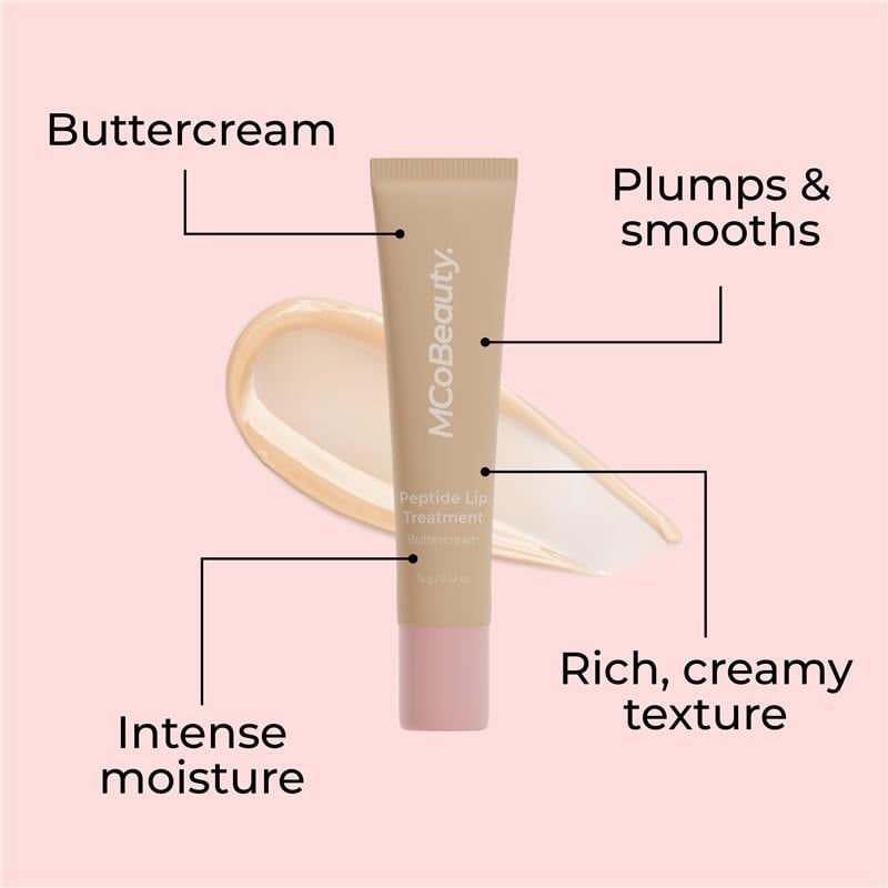 Kem dưỡng môi MCoBeauty Peptide Lip Treatment Buttercream