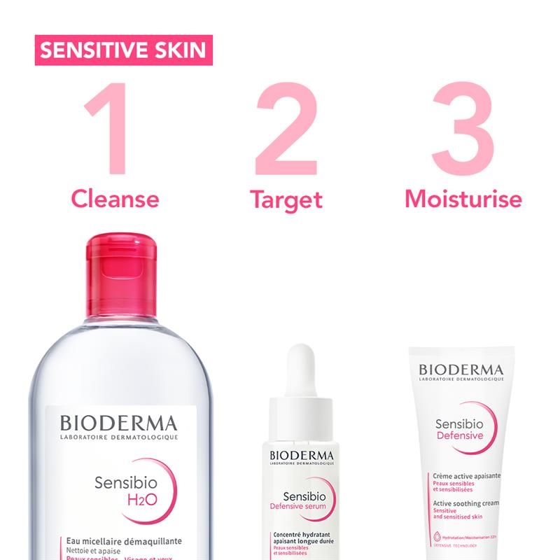 Nước tẩy trang Bioderma Sensibio H2O Soothing Micellar Water Cleanser dành cho da nhạy cảm 100ml