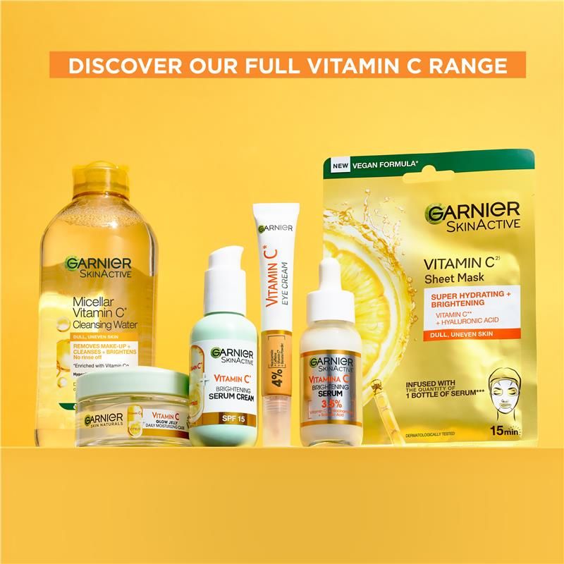 Sữa rửa mặt Garnier Skin Active Foaming Vitamin C 100ml