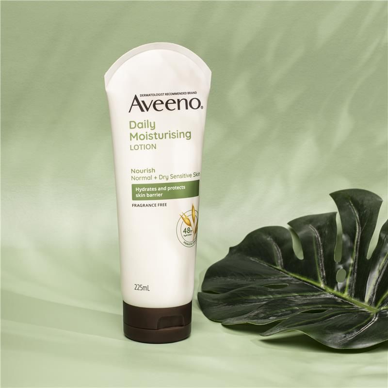 Sữa dưỡng thể Aveeno Daily Moisturising không mùi 225mL