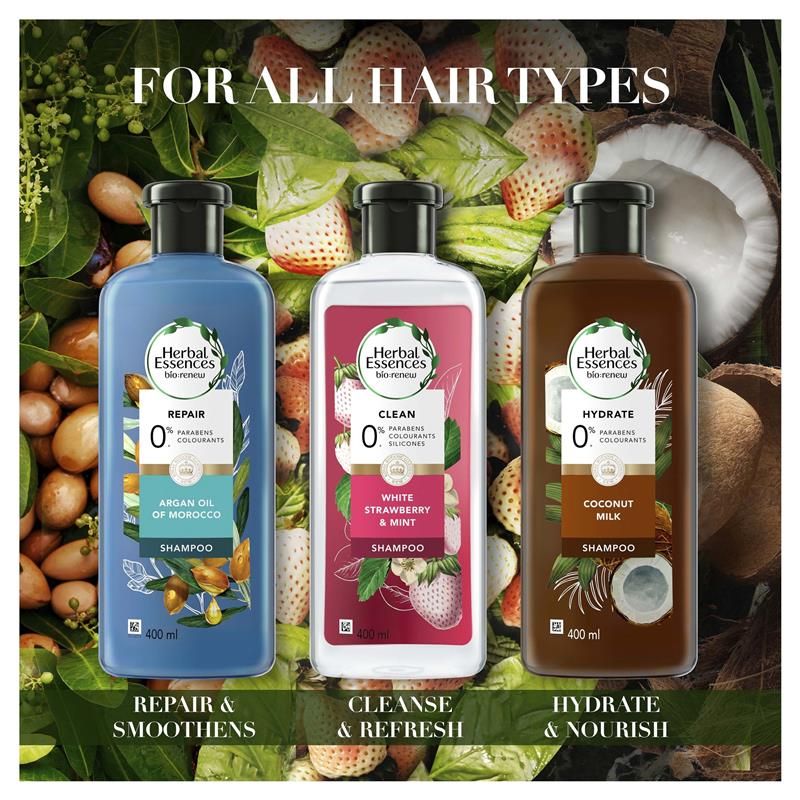 Dầu xả phục hồi tóc Herbal Essences Bio Renew Argan Oil 400ml