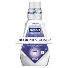 Nước súc miệng làm trắng răng Oral B 3D White Luxe Diamond Strong 473ml