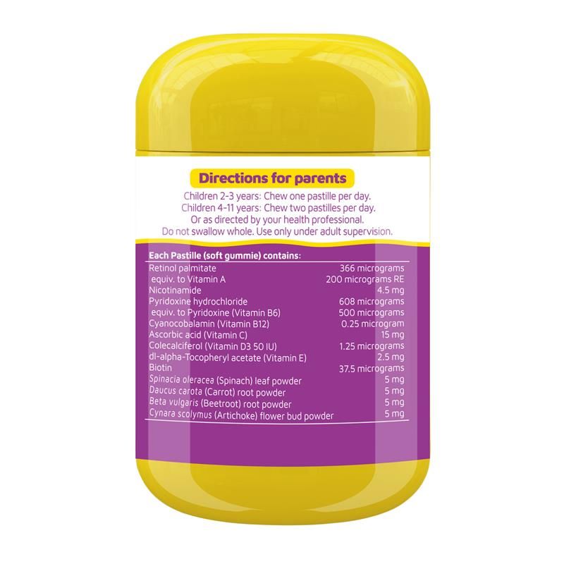 Kẹo dẻo Nature's Way Kids Smart Vita Gummies Multi-Vitamin+ 60 viên