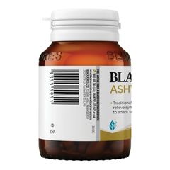 Blackmores Ashwagandha+ Hỗ trợ căng thẳng Vitamin B 60 viên