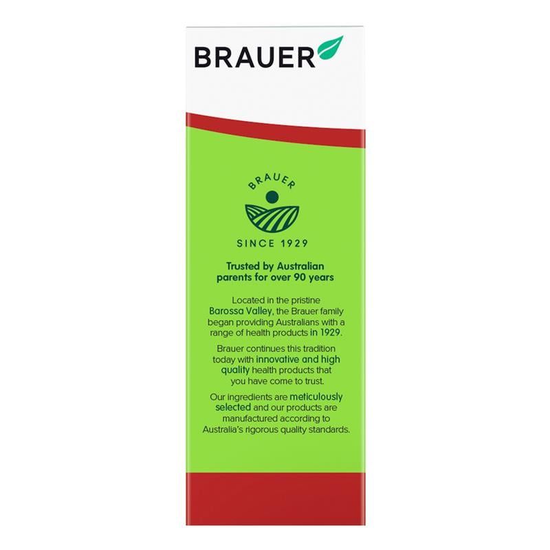 Vitamin D dạng lỏng Brauer Kids 400IU 10ml