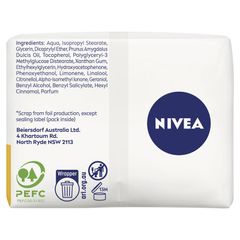 Khăn lau mặt Nivea Gentle Biodegradable dành cho da khô và nhạy cảm, gói đôi 25 miếng