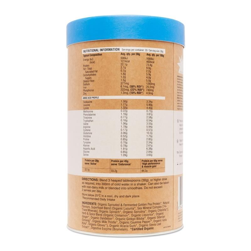 Amazonia RAW Slim & Tone Protein Vani & Quế 1kg