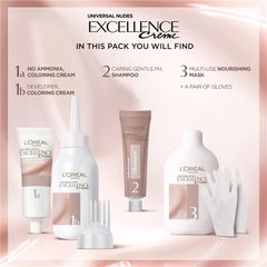 L'Oreal Excellence Creme Universal Nudes Dark Blonde 6U