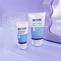 Sữa rửa mặt trị mụn đầu đen Benzac 60g