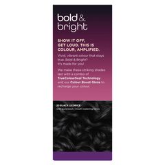 Thuốc nhuộm tóc vĩnh viễn Clairol Bold & Bright 20 Midnight Black