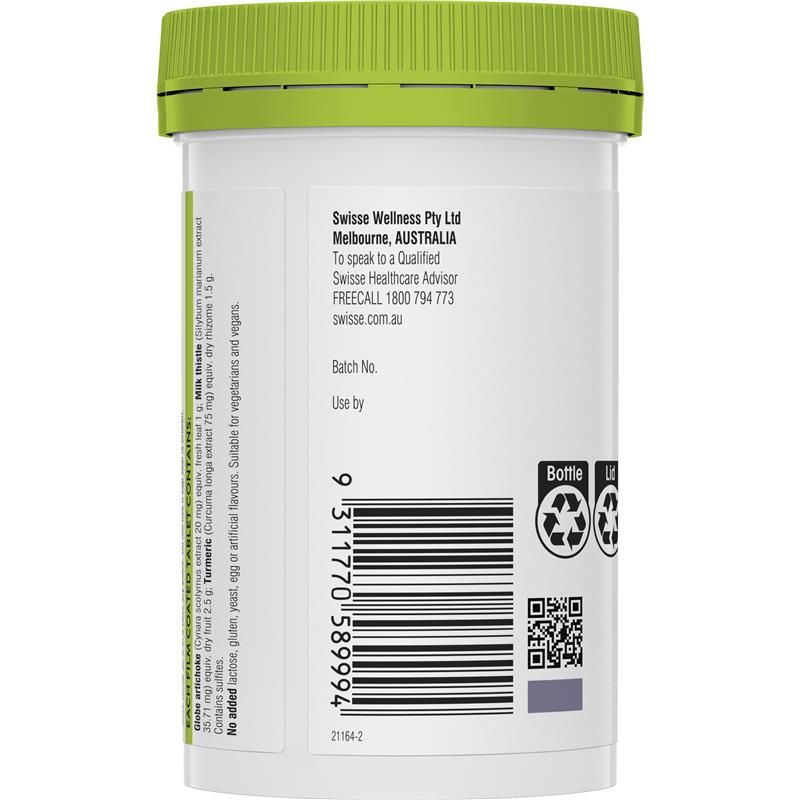 Viên uống giải độc gan Swisse Ultiboost 120 viên