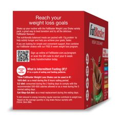 Naturopathica Fatblaster Weight Loss Shake Variety Pack 14 x 33g